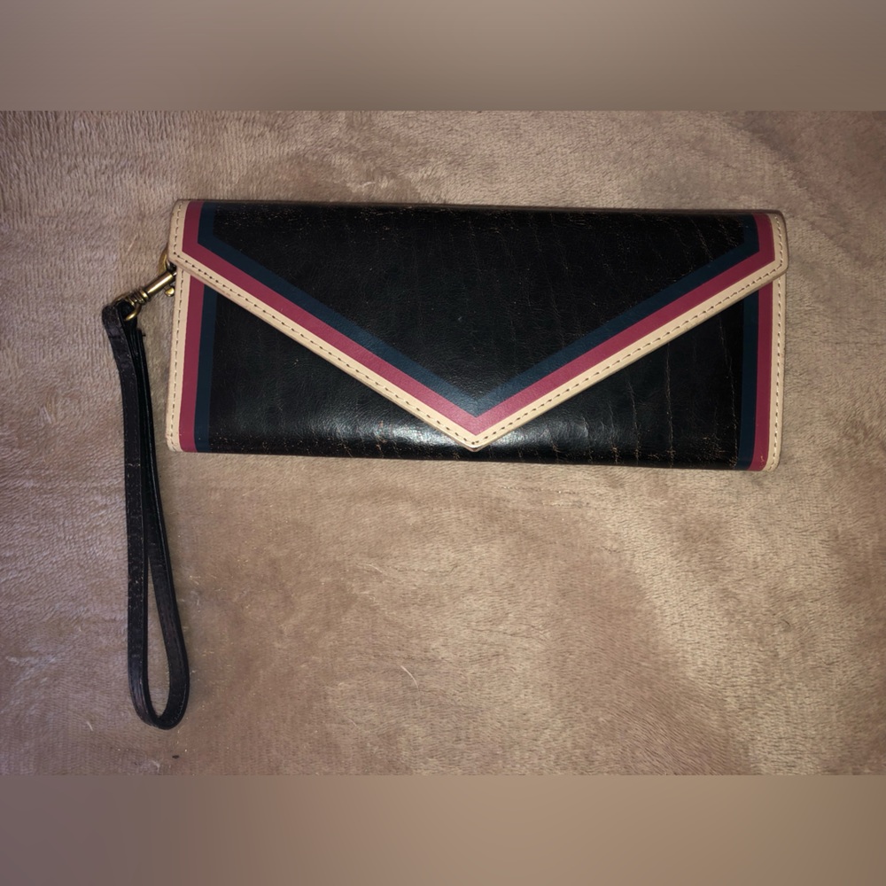 Marc Jacobs long folding wallet